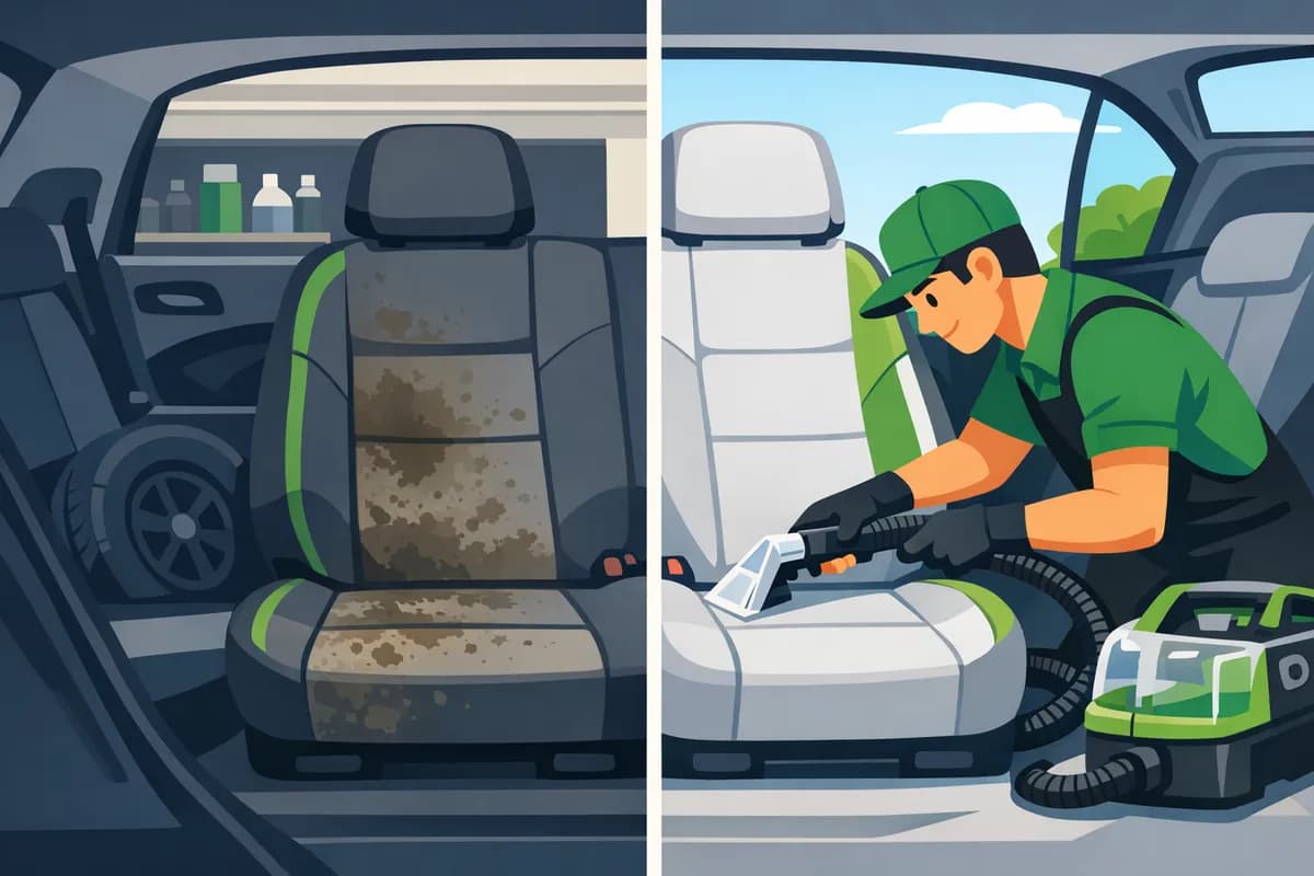 Araç Koltuğu Yıkama